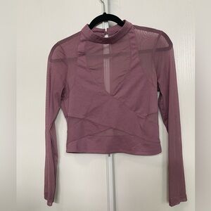 Milk & Honey top purple